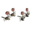 4 String Guitar String Button Brown Tuning Pegs Machine Heads Pack Of 4