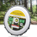 9 Inch Grinder Disc And Chain Fine Cut Chain Set For 235X25.4Mm Angle Grind