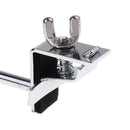 Durable Metal Bass Drum Hoop Mounted Cowbell Holder Clamp for Drummer Drum