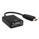 3X(Switcher Hdmi To Vga + 3.5Mm with Audio Computer To Tv Converter