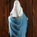 1pc Virgin Mary Statue Handmade Religious Gift Xmas Display Home Decorative,