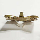 1 Sets Purse Twist Turn Lock Golden Hook Box Latches Clasp Bag Lock Trunk P D5G5