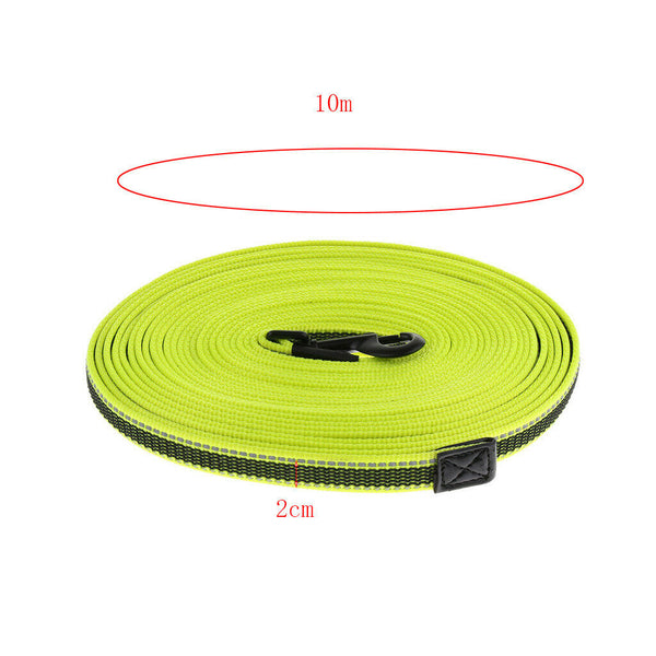 Durable Nylon Braided Dog Leash Pet Dog Training Tracking Obedience Rope Long