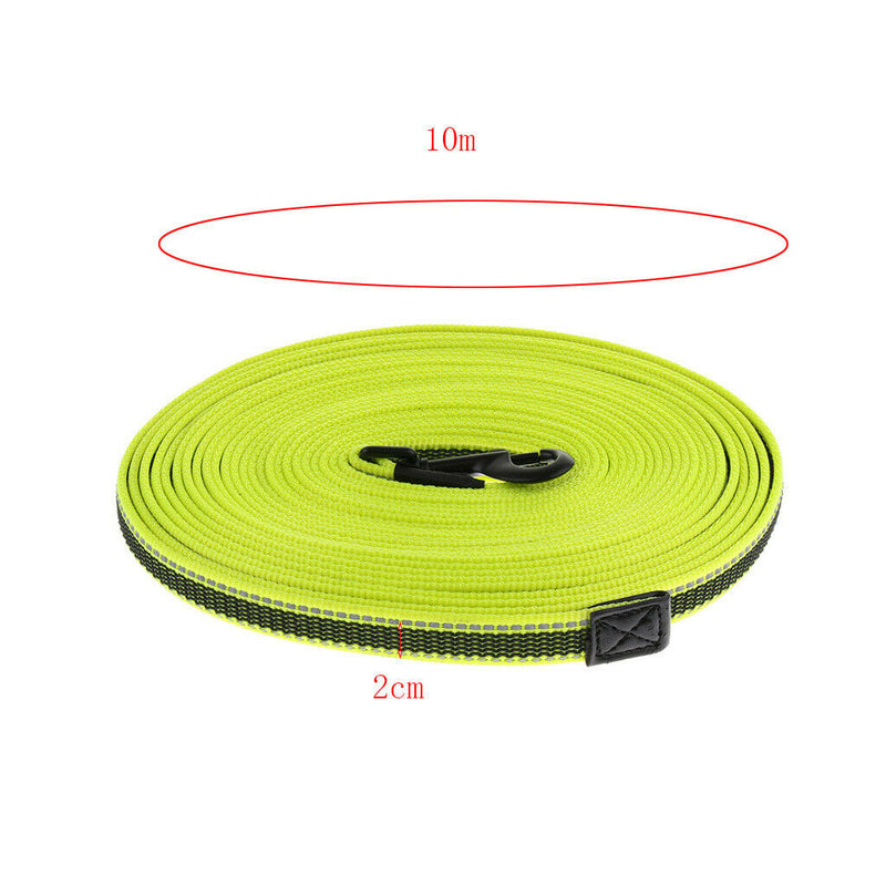 Durable Nylon Braided Dog Leash Pet Dog Training Tracking Obedience Rope Long