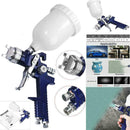 120ml HVLP Air Spray Gun Auto Paint Car Detail Up Base Gravity Repair Z1O3