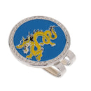 Metal Golf Hat Clip Magnetic with Golf Ball Marker Chinese Zodiac Dragon