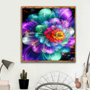 5D DIY Full Drill Diamond Painting Cross Stitch Embroidery Kit (Flower02)