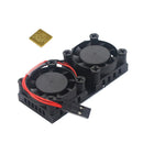 Cooling Fan Heatsink Dual Fan Cooling Kit for  3B/2B/B+, 7000rpm