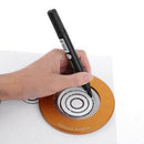 Circle Drawing Tool Stainless Steel Plotting Compass Drafting Drawing Ruler