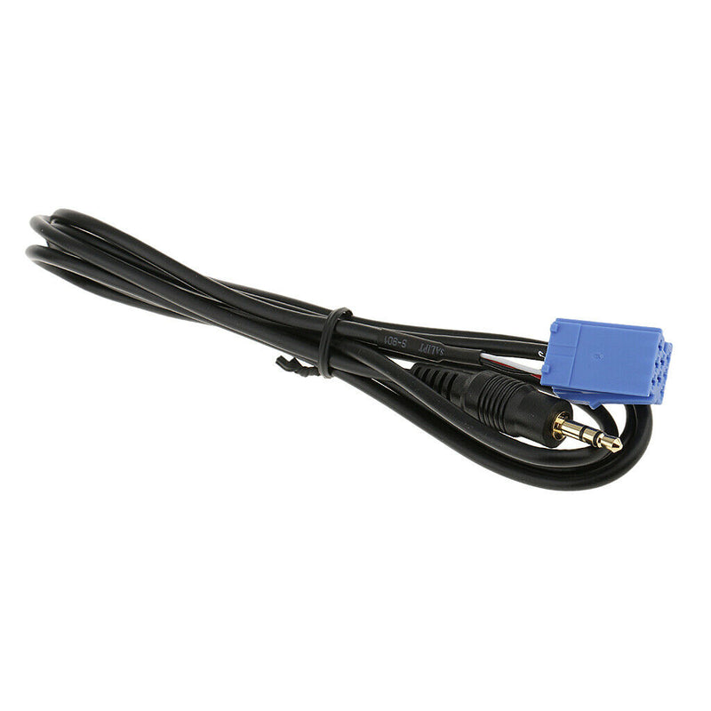 2x 3.5mm MP3 Car Audio AUX In Input Interface Music Cable For VW Passat Bora