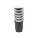 20 Paper Cups (9oz) - Plain Solid Colours Birthday Party Tableware Catering B6F9