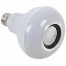 Smart Bulb Bluetooth 3.0 Wireless Lamp of Speaker 6W E27 LED ABS aluminum L