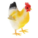 2 Pcs Lifelike Feathered Chick Home Adornment Decoration Handmade Crafts
