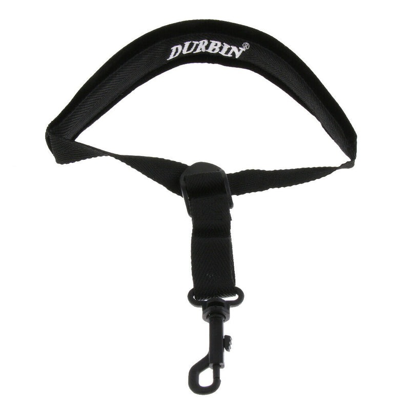 5Pieces Adjustable Saxophone Neck Strap For Sax Accessories Parts Black