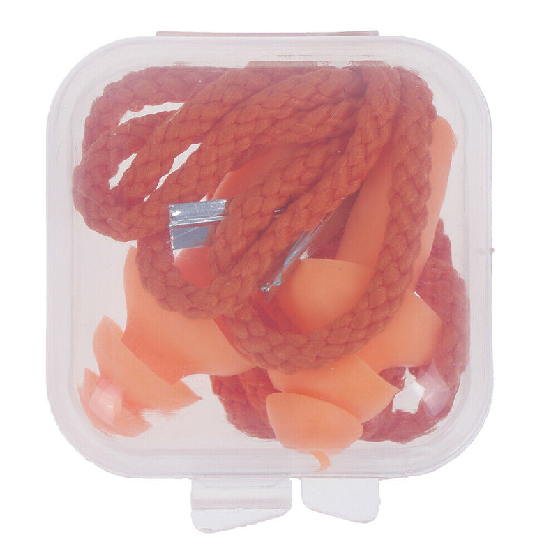 1Pc Soft silicone ear plug reusable hearing protection earplug with cordSE