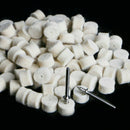 100pcs 13mm Wool Felt Polishing Wheel Buffing Pad + 2 Mandrels for Rotary tool