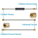 Tool Daily Pressure Washer Wand, Electric Cleaning , 1/4 Quick Connection,