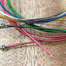 Acoustic Guitar Strings Guitar Strings One Set 6Pcs Rainbow Colorful Color â„–[