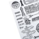 journey transparent clear silicone stamp for diy scrapbooking photo decorati!E