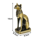 Art Statue Retro Egyptian Bronze Gift Cat Ornament Alloy Collection Home Decor
