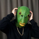 Creative Funny Fish Head Hood Cover Fun Gift Latex Head Headgear Party Props HOT