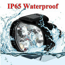 1 Pair Led Motorcycles Headlight White Super Bright 6LED Working Spot LightB Hn