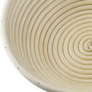 Banneton Proofing Basket Sourdough Bread Proofing Bowl w/ Linen Liner Cloth