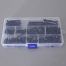 M6 Carbon Steel Hexagon Socket Screws Assortment Kit Precise M6 Screws Set with