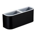 Household Door Umbrella Rain Free Drain Stand Storage Holder Rack Black