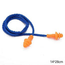 10Pairs/Set Soft Silicone Corded Ear Plugs Reusable Hearing Protection Earp X3J6