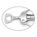 Professional Zinc Alloy Wine Bottle Opener Handle Pressure Corkscrew Red Wi