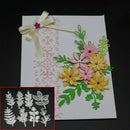 8 IN 1 Metal Leaves Cutting Dies DIY Cut Stencils Scrapbooking Album Embossing