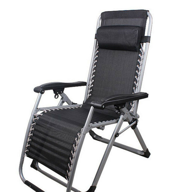 6X Folding Sling Chairs Replacement Head Cushion Pillow for Outdoor Sun Lounger