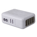 2.1A 4-Port USB Portable Travel AC Plug Home Wall Power Adapter Charger US A