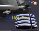 Triple Chrome vehicle Door Handle Covers Trim Cap fit for Escape Kuga 2013-2014