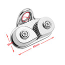 Cam Cleat With Leading Rings Marine Sailboat 316 Stainless Steel Boat Cam Cleats