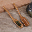 Tradition bamboo spoon coffee tea spoon wood scoop dining utensil flatw M& JC&k