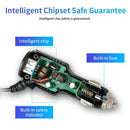 Camlive Dual mini USB port mirror DVR car charger 12-36V power supply with