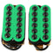 2Pcs Double Coil Electric Guitar Humbucker Pickup Bridge&Neck Ceramic Magne