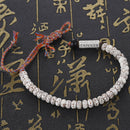 New Handmade Tibetan Buddhist Braided Cotton Natural Beads Lucky Rope Bracelet