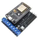 Node Mcu Development Kit Nodemcu + Motor Shield ESP Wifi Esp8266 Esp-12e DI