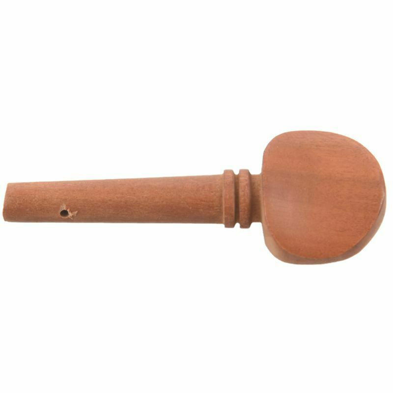 4pcs 4/4 Size Violin Fiddle Tuning Peg Set Jujube Wooden Replacement for