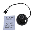 1x 1200TVL CCTV DVR Security Dome Camera IR Night Vision Indoor / Outdoor