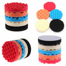 5pcs Polishing Buffing Kit 150mm 6'' Polishing Pads Waxing Sponge Car Polisher