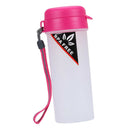 Purple Sports Water with Handle Drinking Bottle for Running Camping Bicycle