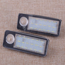 LED Rear Number License Plate Light fit for Audi A4 S4 B5 Avant A6 S6 B4 C5 hf