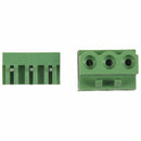 10 Pairs AC 300V 10A 5.08mm Pitch 3 Pin Screw Pluggable Terminal Block U7P8