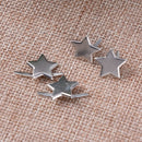 20x Metal Star Brads Pastel Scrapbooking Card Making Stamping Craft DIY  3C