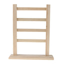Wooden Jewelry Display Hanging Rack Stand Earrings Necklace Organizer Holder