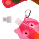 360ml Eco friendly foldable cartoon travel drink bottle safe for kids childrenlj